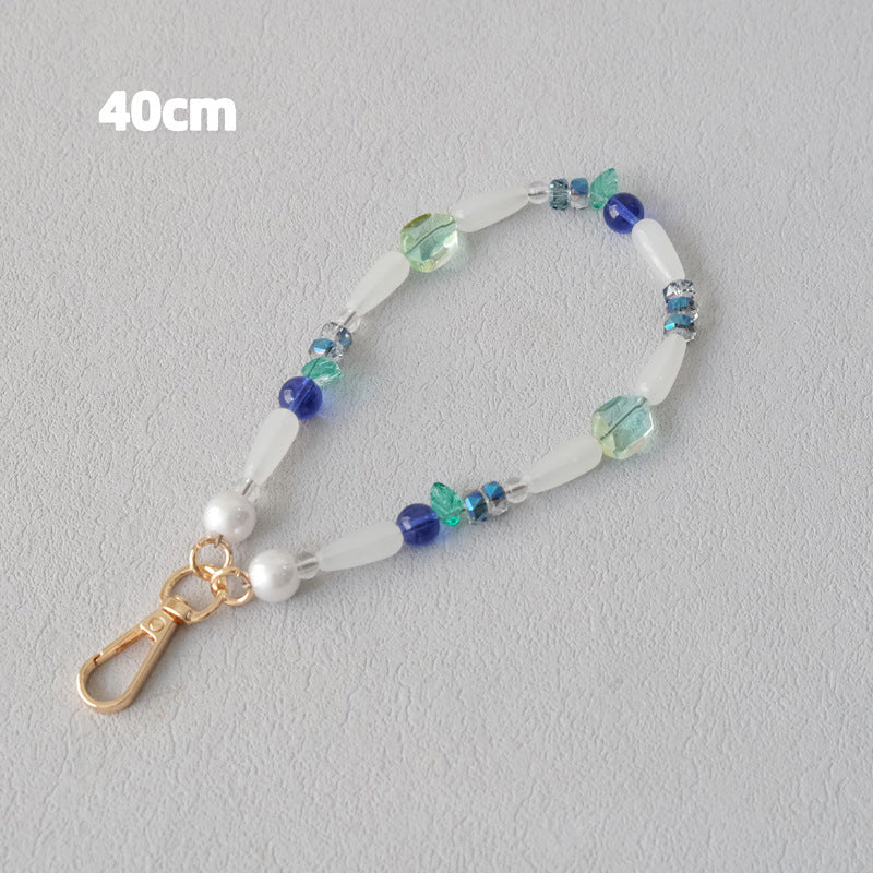 Fashion Bead Bracelet Accessories Crossbody Bag Chain