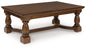 Sturlayne - Rectangular Cocktail Table - Brown