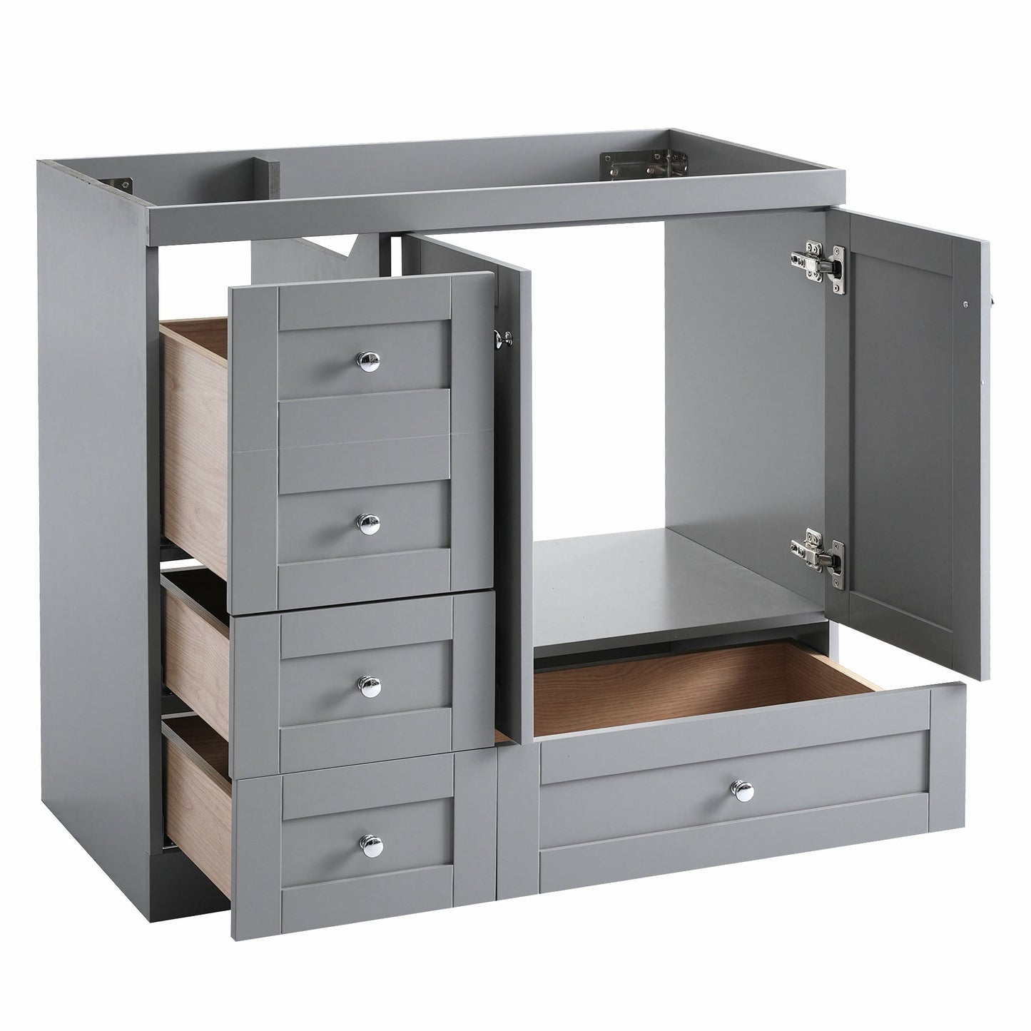 [Cabinet Only] 36" Bathroom Vanity Cabinet