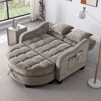 Two-Seater Sofa with Chaise Longue