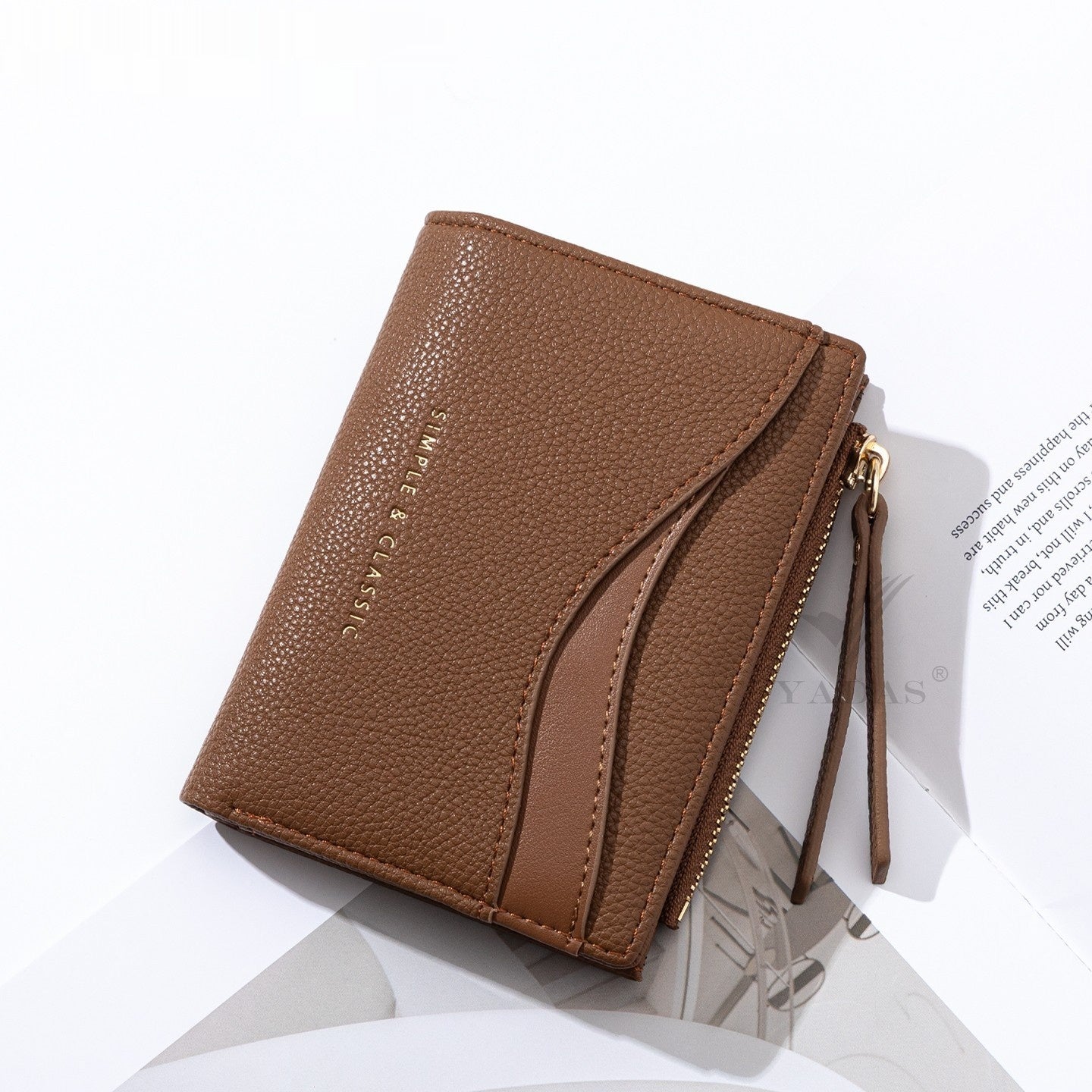 Japanese-style Womens Wallet High-end Feel Short