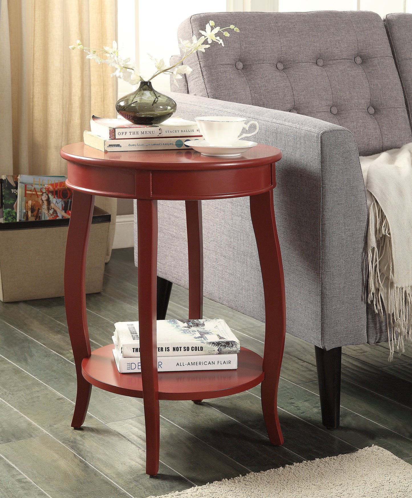 Aberta Round Leg Table