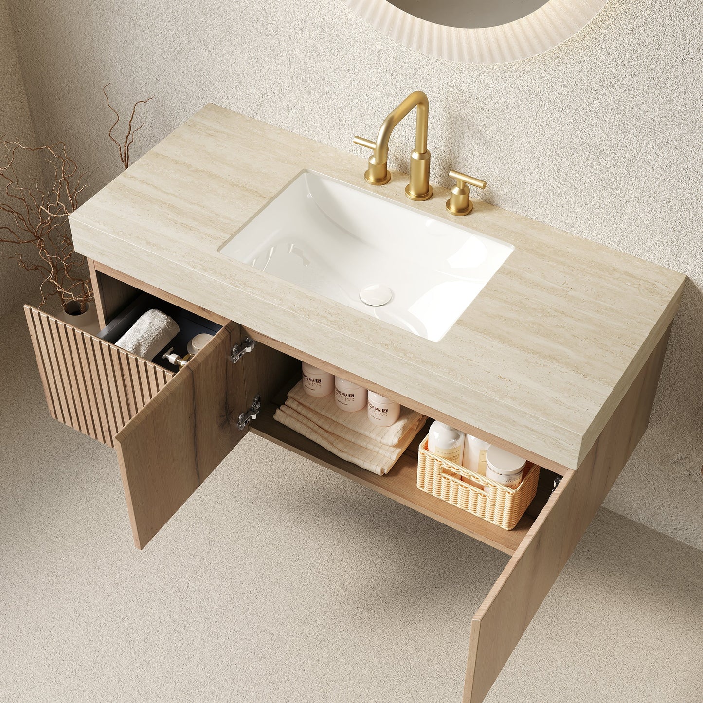 MURI 48" Bathroom Vanity & Sink