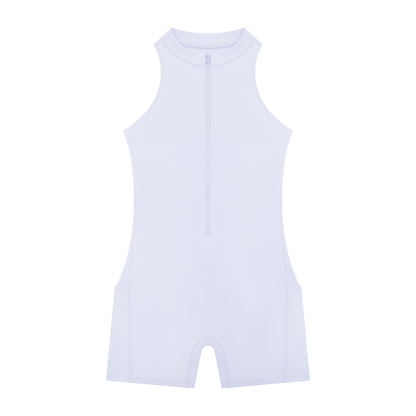 Loki & Ivy Women’s Quarter-Zip Yoga Romper