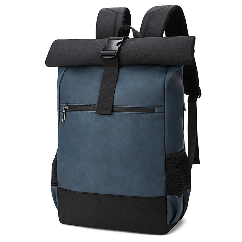 Mens Casual Versatile Backpack Outdoor Waterproof Laptop Bag Large-capacity Travel And College Schoolbag