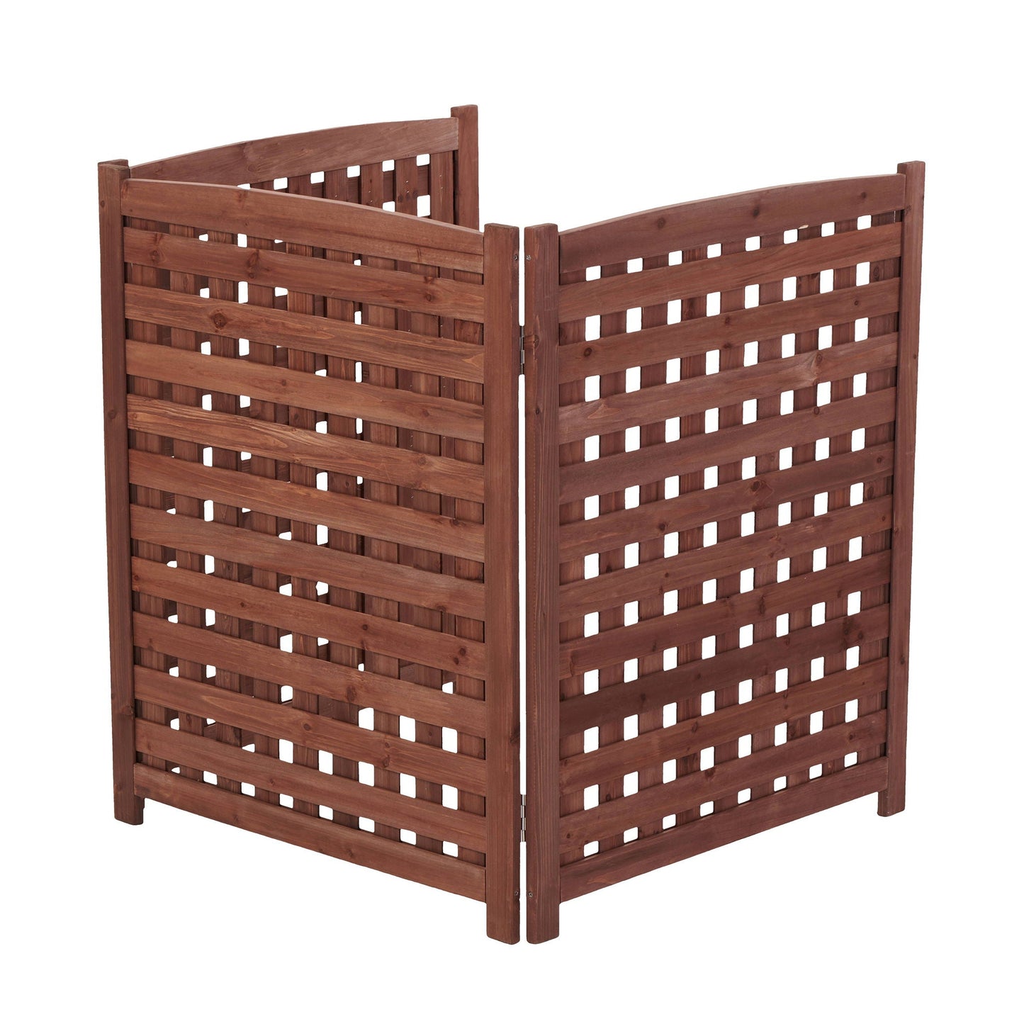 3 Panel Outdoor Air Conditioner Fence Screen