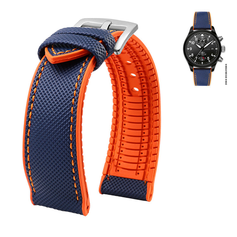 Nylon Rubber Watch Strap Adapter