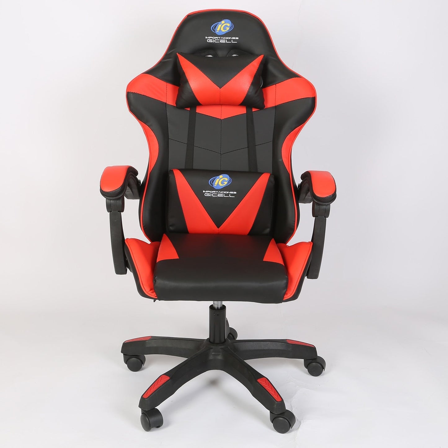Gaming Racing Chair Ergonomic PC Computer Chair Height Adjustable E-Sports Gamer Office Task Swivel Chair w/ Headrest Lumbar Support Pillow 441lbs Loa