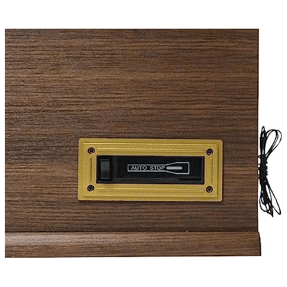 Victor State 7-in-1 Wood Music Center Espresso - Refurbished
