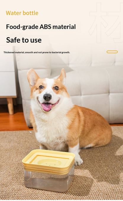 No-Wet Mouth Large-Capacity Automatic Pet Water Dispenser