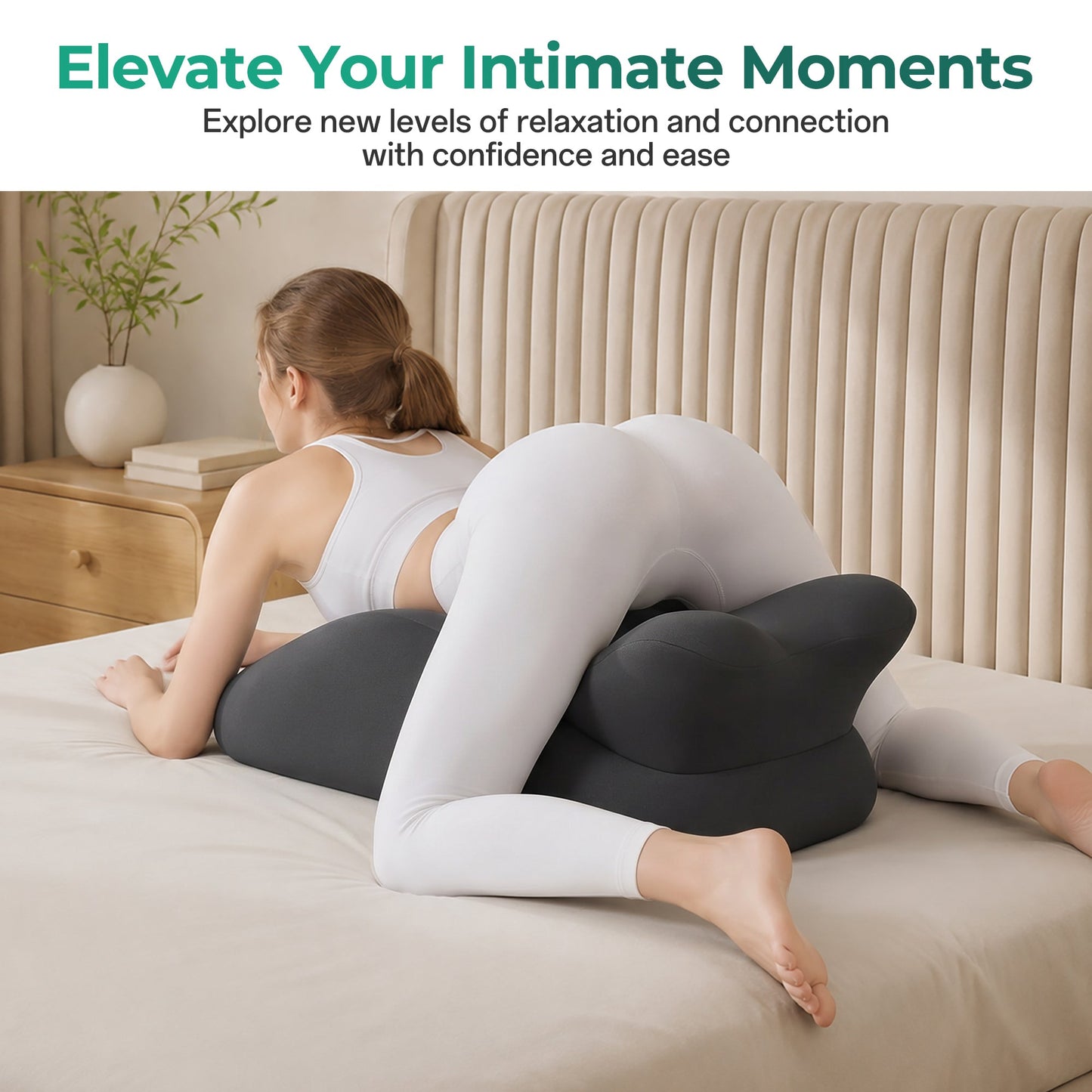 Memory Foam Ergonomic Wedge Pillow