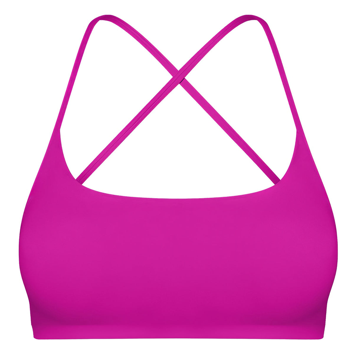Women Cross Back Sport Bras Padded StrappyÊCrop Open Back Low Impact Bras SexyÊFitnessÊTank Tops with Removable Pads Thin Straps for Gym Yoga Workout