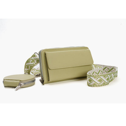 Small crossbody bag for women, 2 in 1 mobile phone satchel design, shoulder crossbody bag, multifunctional wide strap