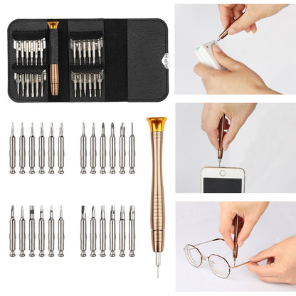 25 in 1 Multi-Purpose Precision Screwdriver Wallet Kit Repair Tools