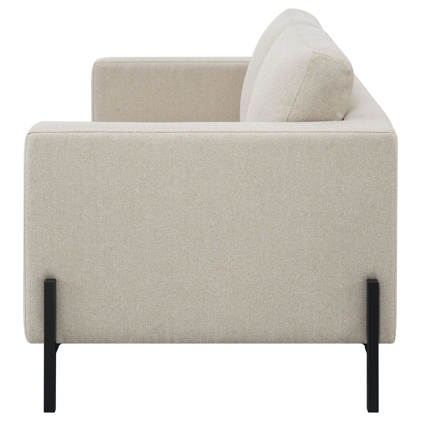 Dulcie - Loose Back Loveseat - Oatmeal
