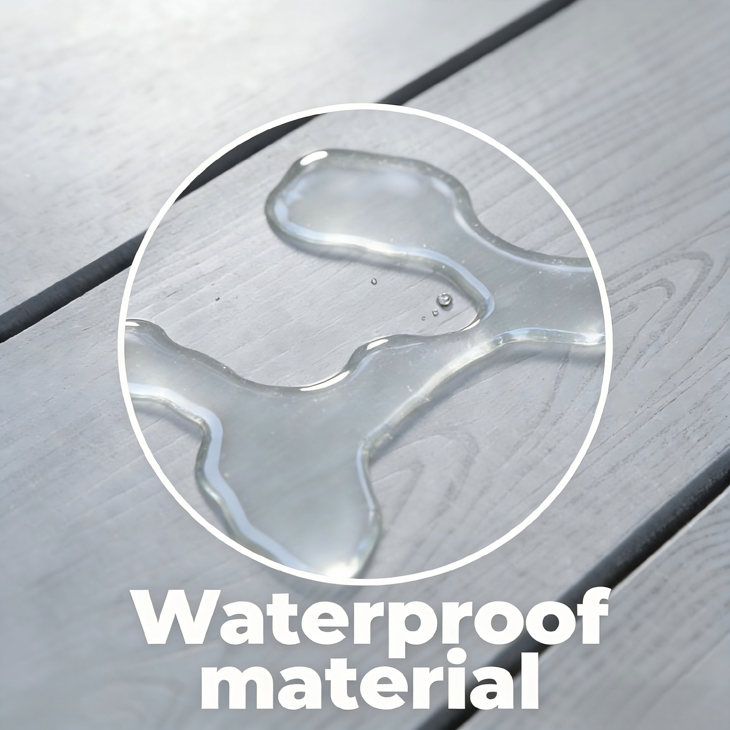 HDPE Patio Dining Family Table with Umbrella Hole