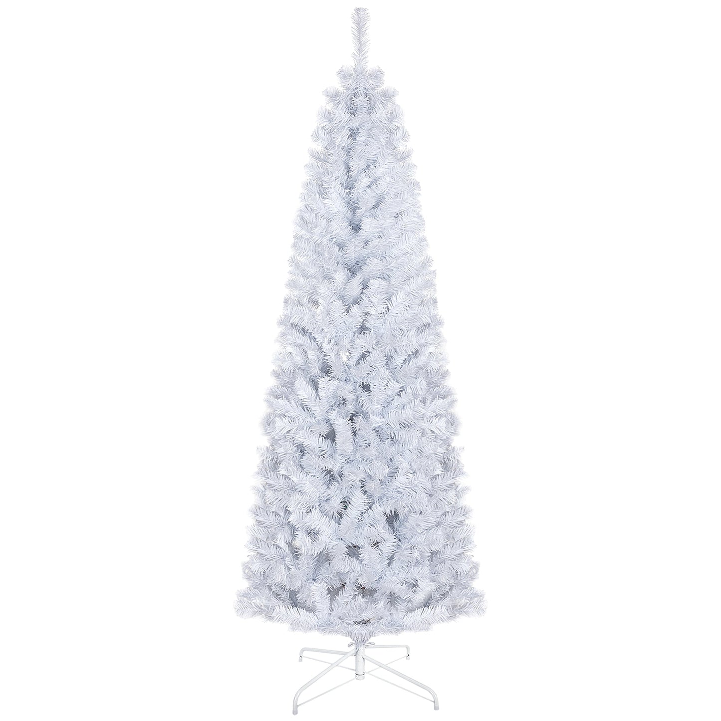 HOMCOM 6ft Pencil Christmas Tree