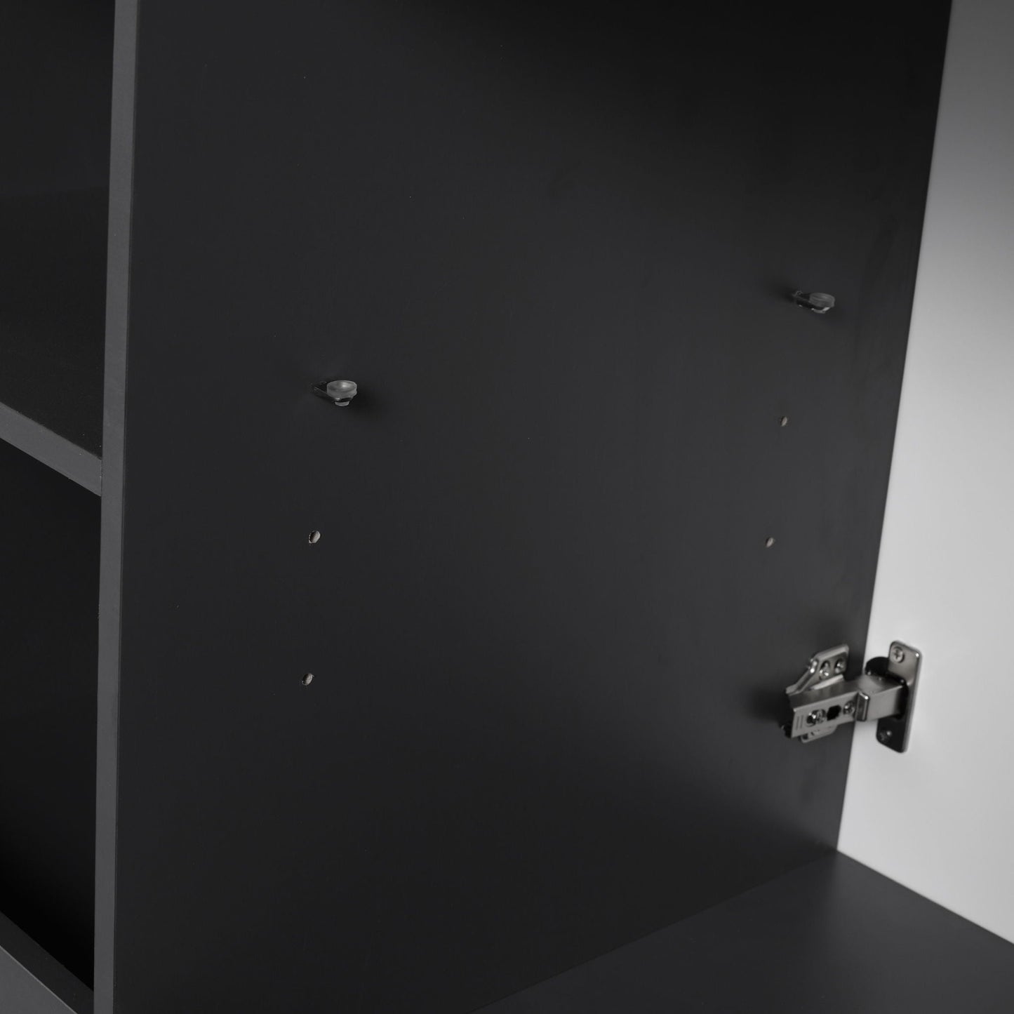 Contemporary Freestanding Bathroom Vanity With Resin Sink & Soft-Close Cabinet Doors
