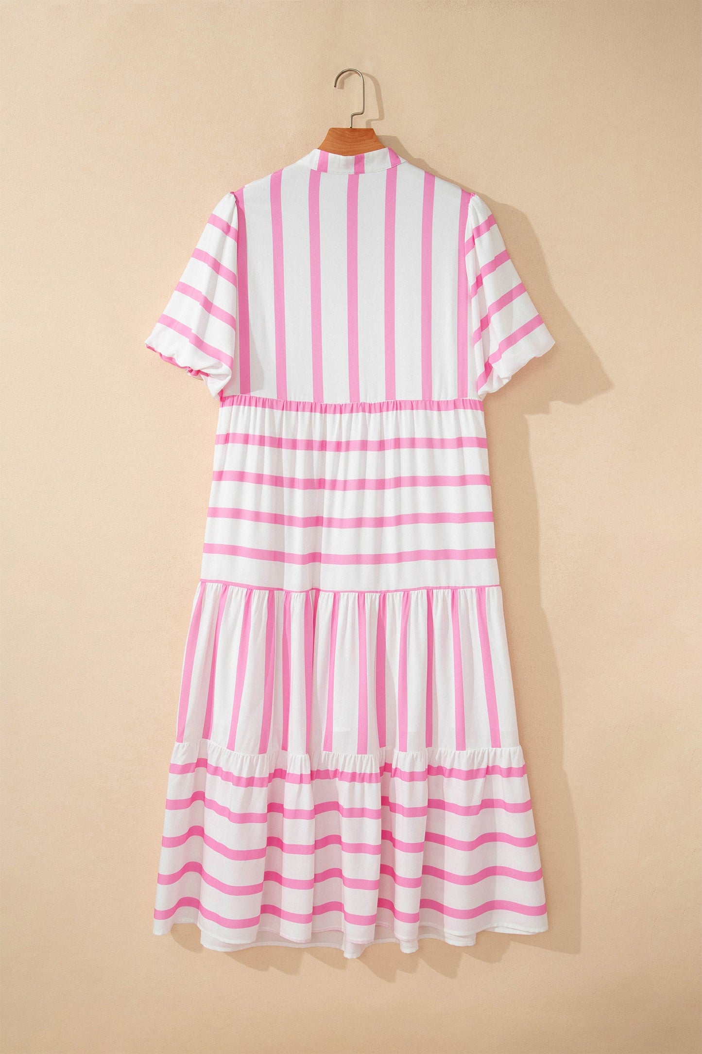 Elowen Sleeve Tiered Maxi PLUS Dress
