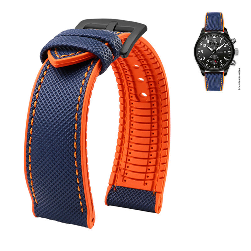 Nylon Rubber Watch Strap Adapter