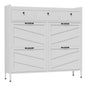 Shoe Cabinet With Flip Drawers