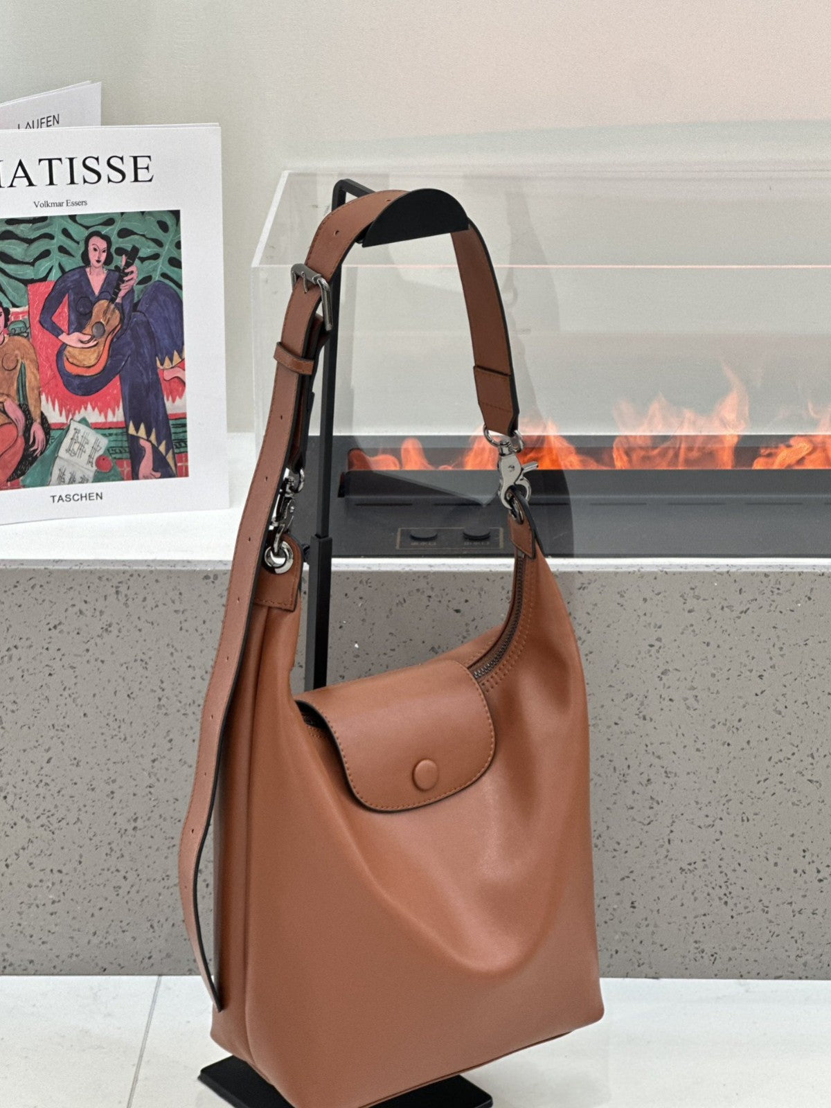 Baidie Leather Women's Bags 2025 New Genuine Leather Underarm Bag HOBO Bag Shoulder Crossbody Bag Large Capacity Tote