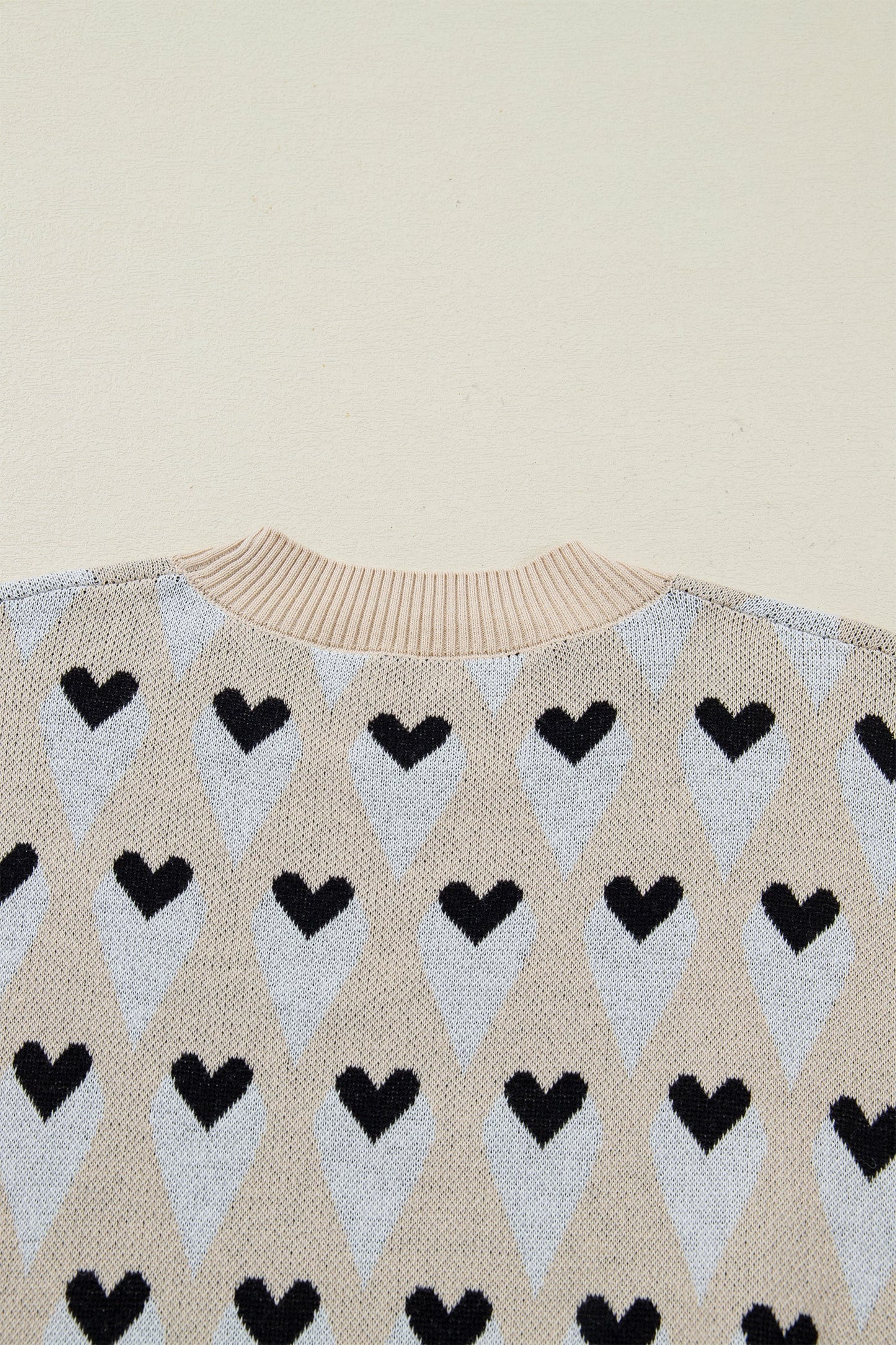 Aspyn Ribbed Trim Loose Sweater
