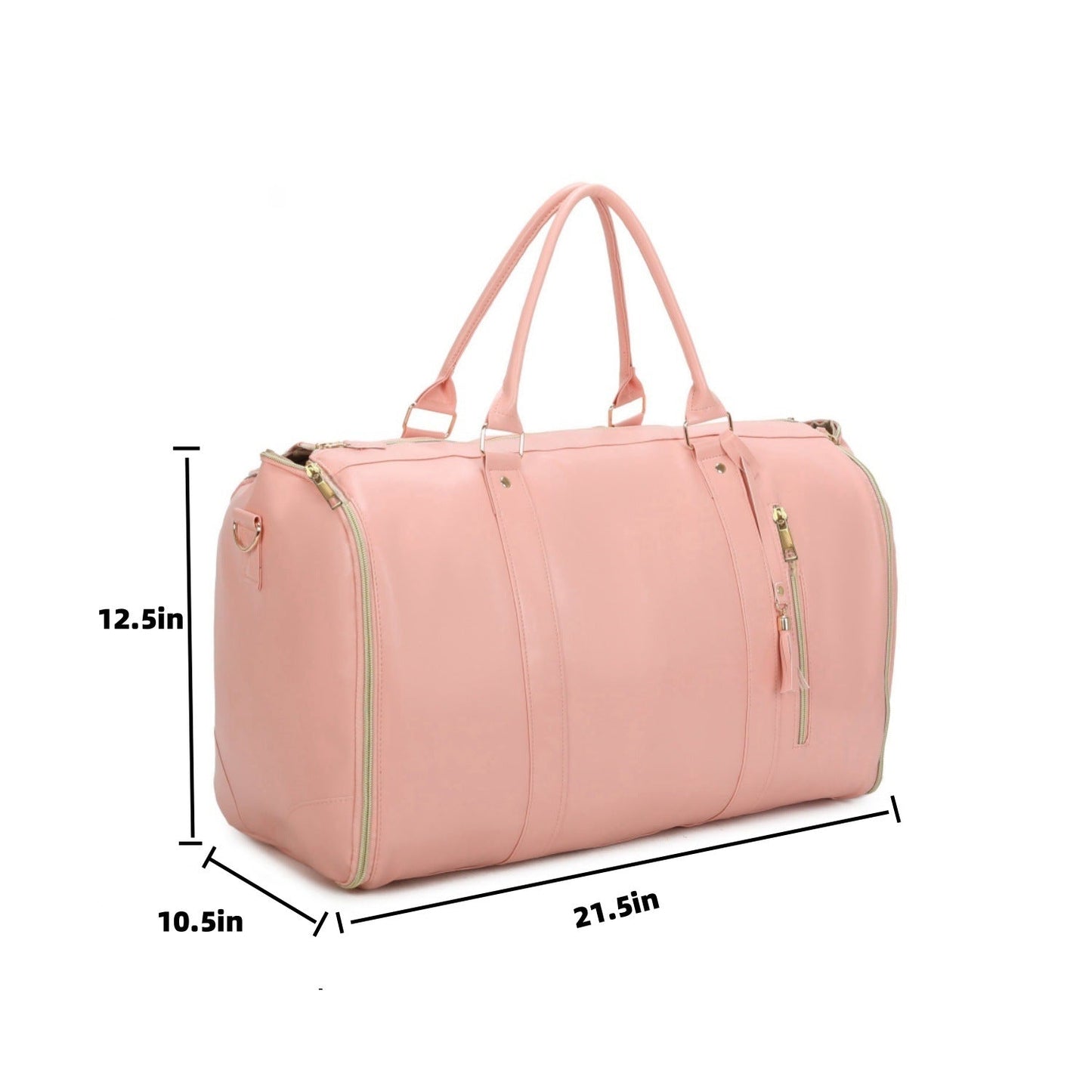 Travel Bag Clothing Storage BagPU Travel Gym Bag Foldable