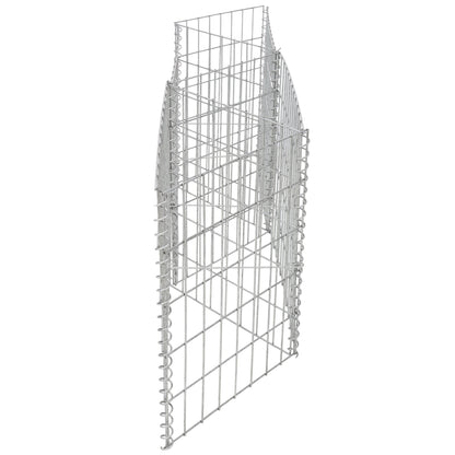 Galvanized Steel Gabion Basket with 3 Compartments