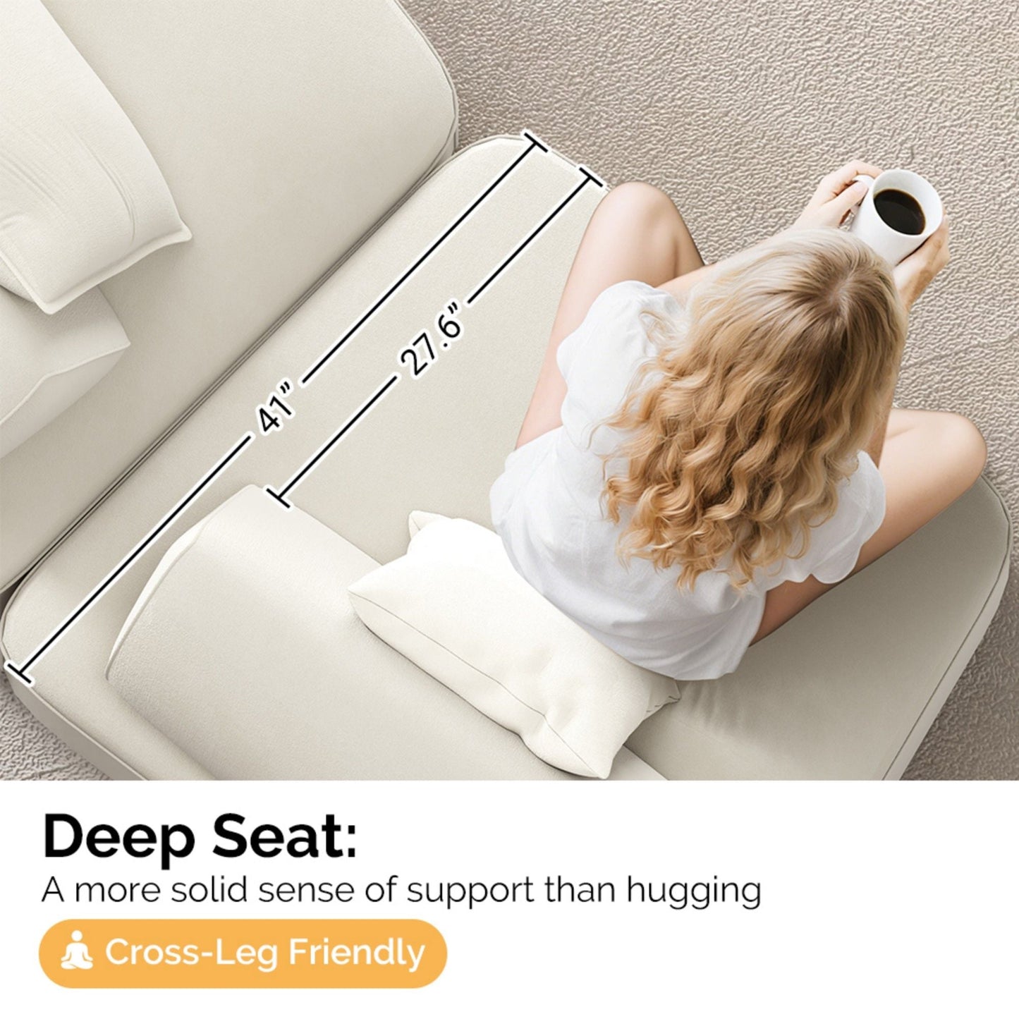 Modern Luxury Oversized Modular Sectional Sofa Set