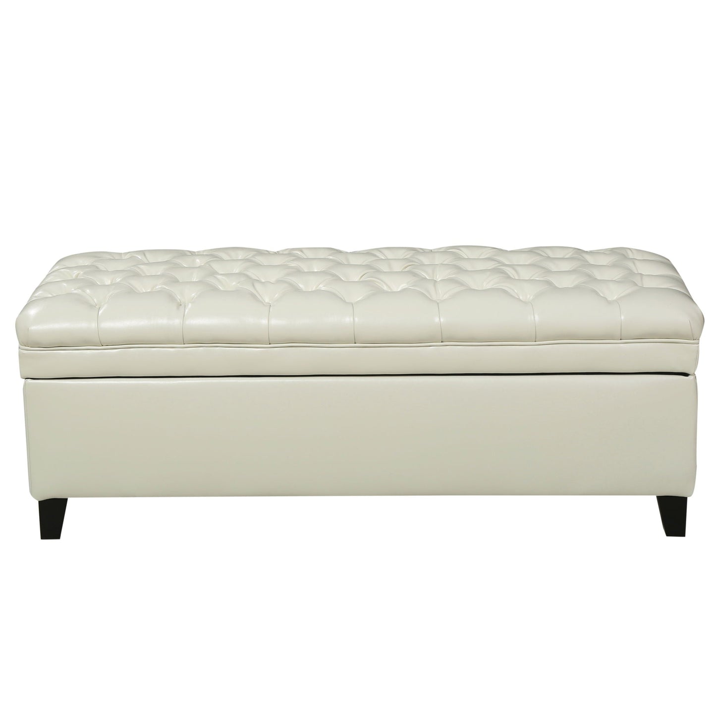 Juliana Storage Ottoman With Birch Legs