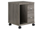 Office File Cabinet Rolling Printer Cart