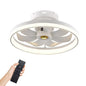 19.7in Ceiling Fan with 60W Light RoundÊPendant Fan Lamp LED Ceiling Fan with 6-Fan Speed 3000-6500W Light Color Adjustment Remote Control Timer APP C