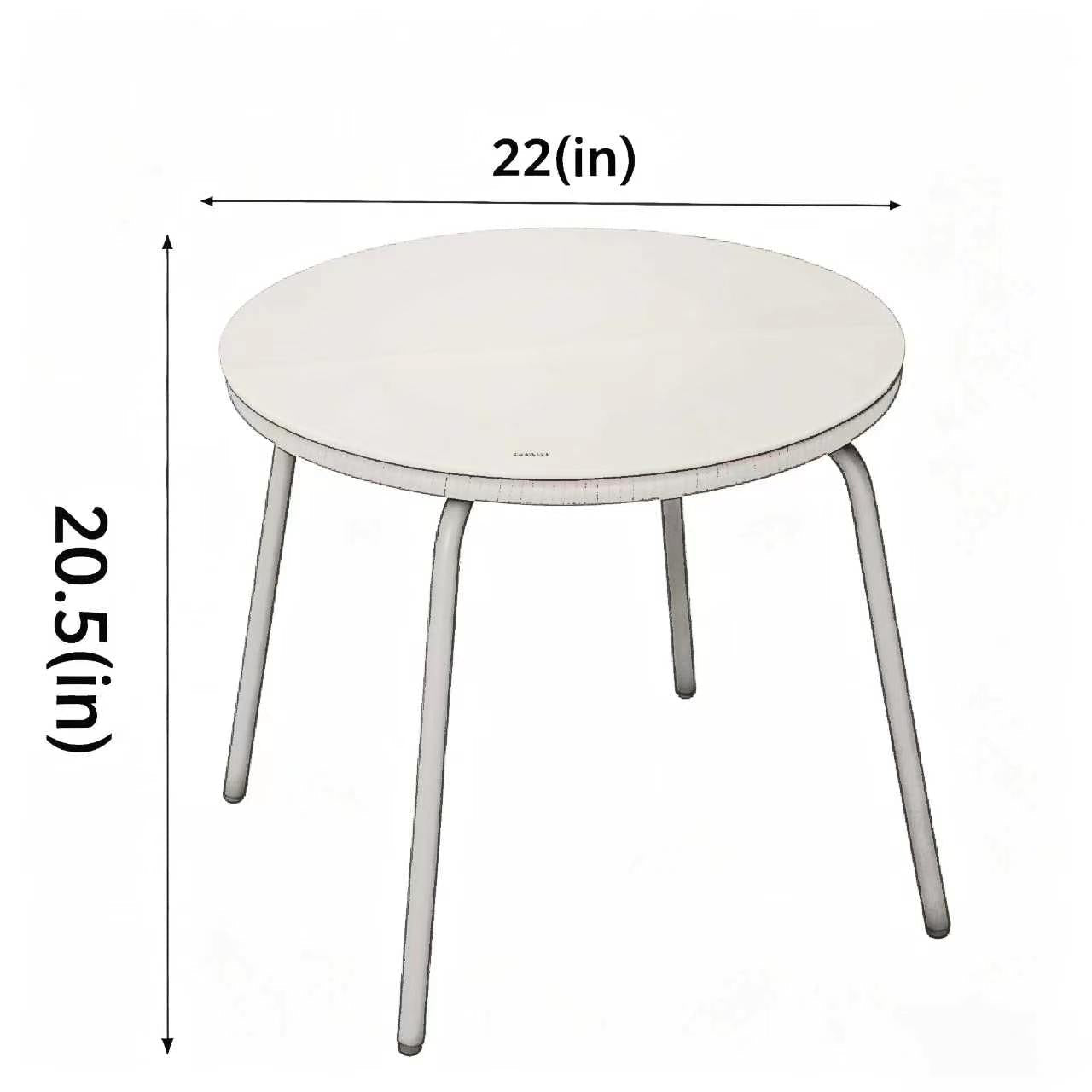 3-Piece Patio Furniture Set