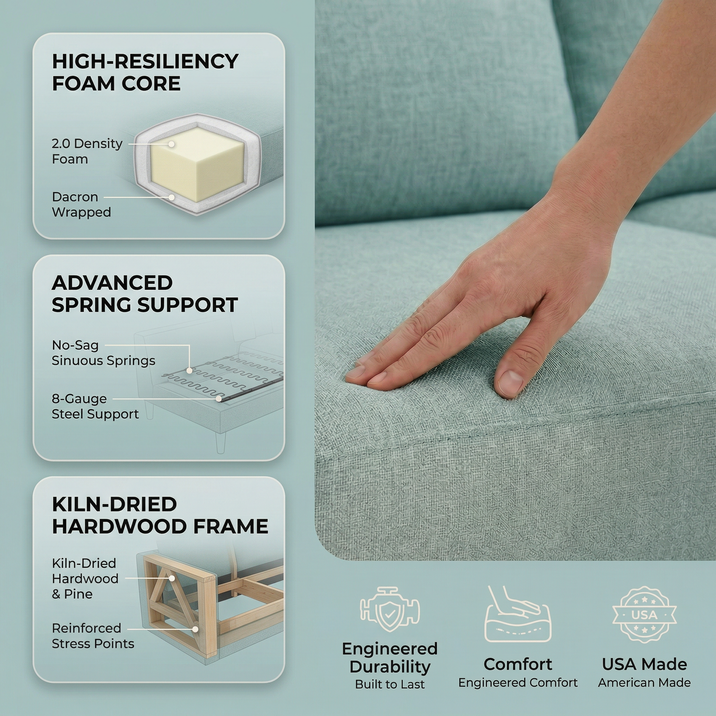 Damon Sectional Sofa