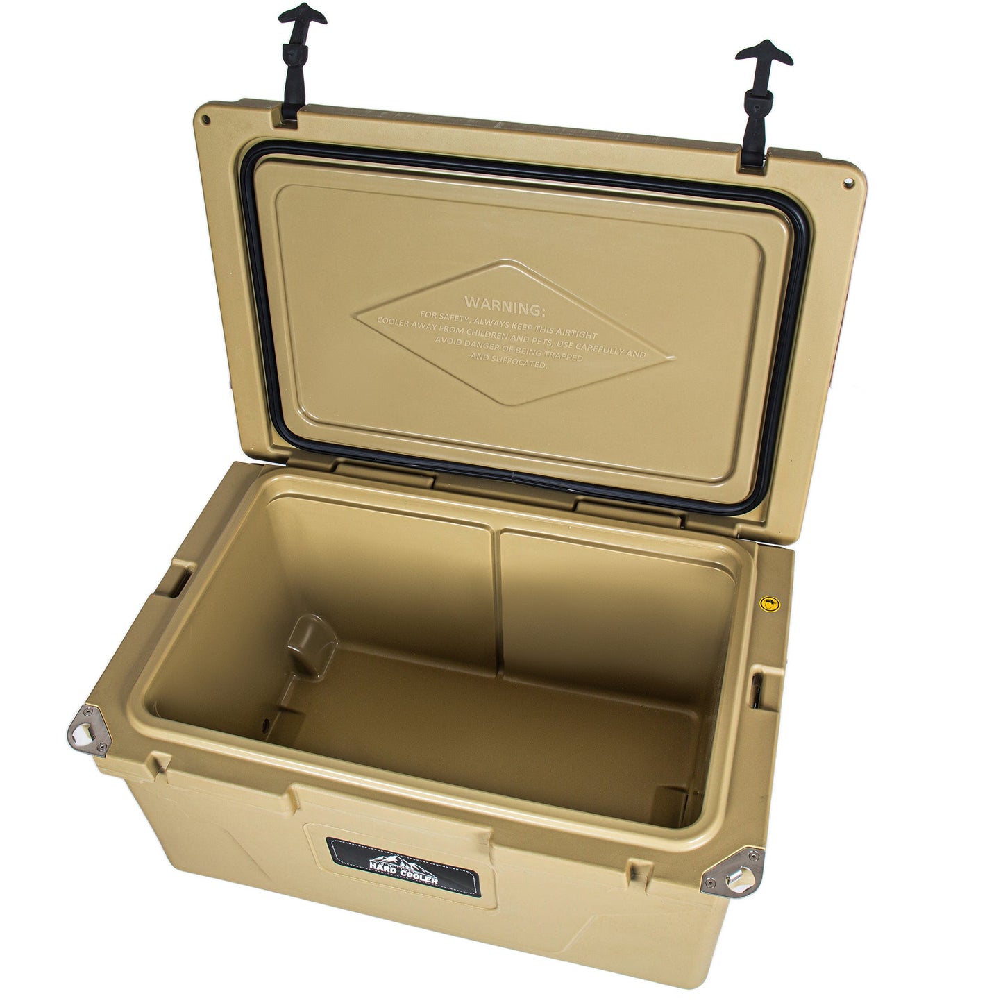 110 Quart Khaki Rotomolded Insulated Ice Chest
