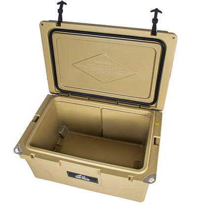 110 Quart Khaki Rotomolded Insulated Ice Chest