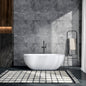 63 Inch Artificial Stone Solid Surface Freestanding Bathtub