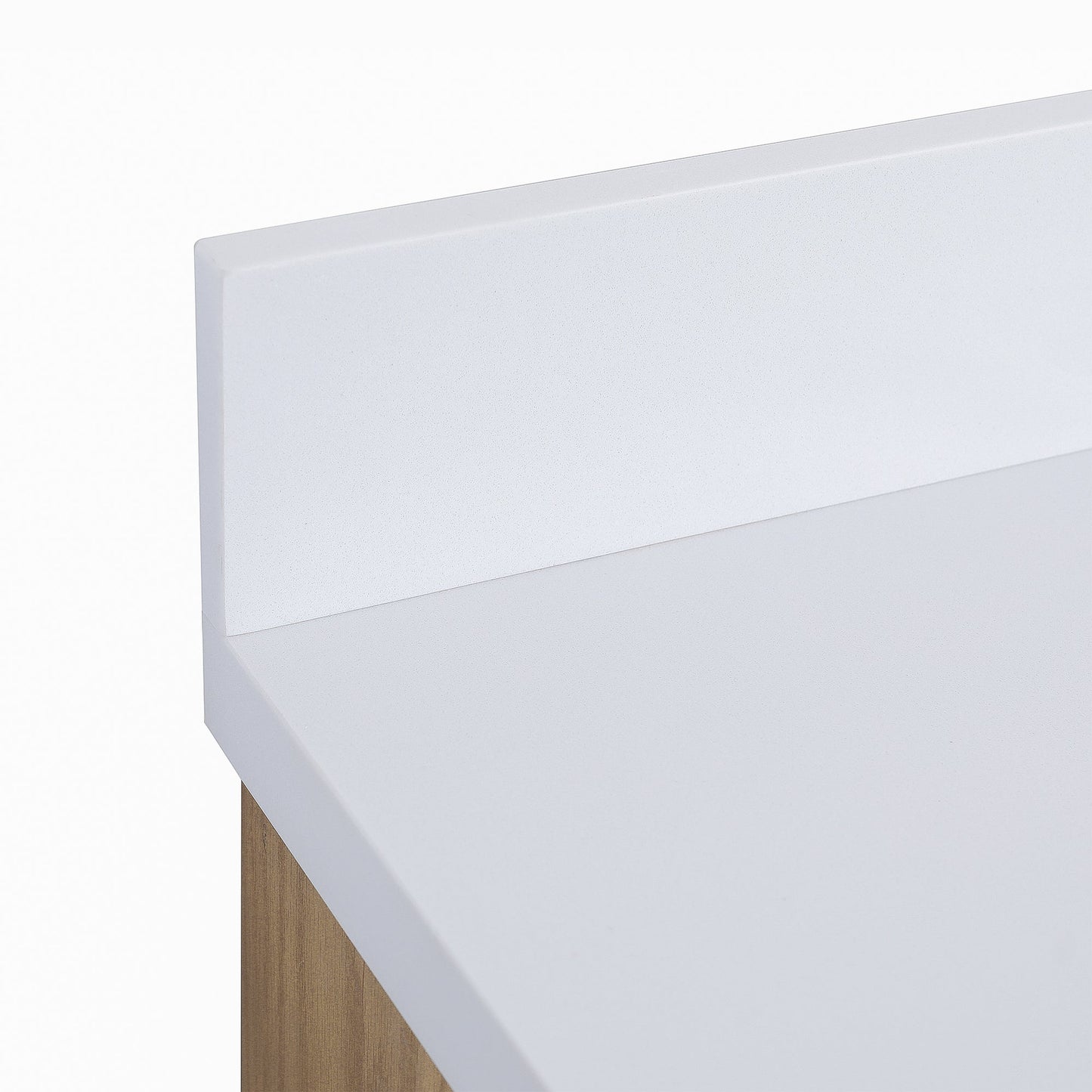 Fully Assembled 60'' Light Coffee Single Sink Bathroom Vanity