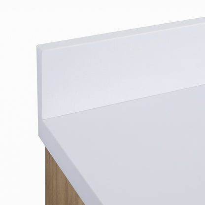 Fully Assembled 60'' Light Coffee Single Sink Bathroom Vanity