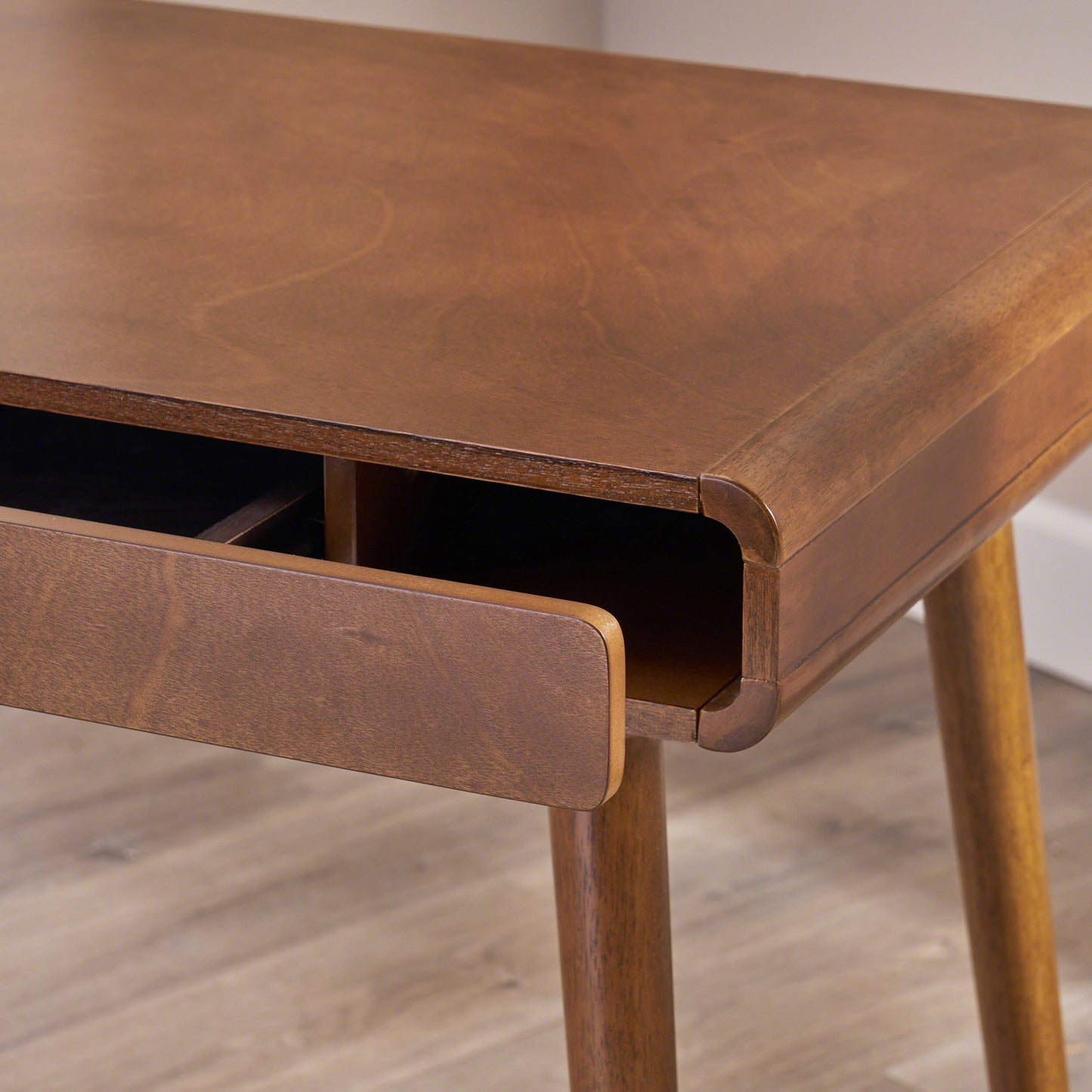 Writing Desk with Large Drawers, Computer Table for Home Office Workspace or Entryway