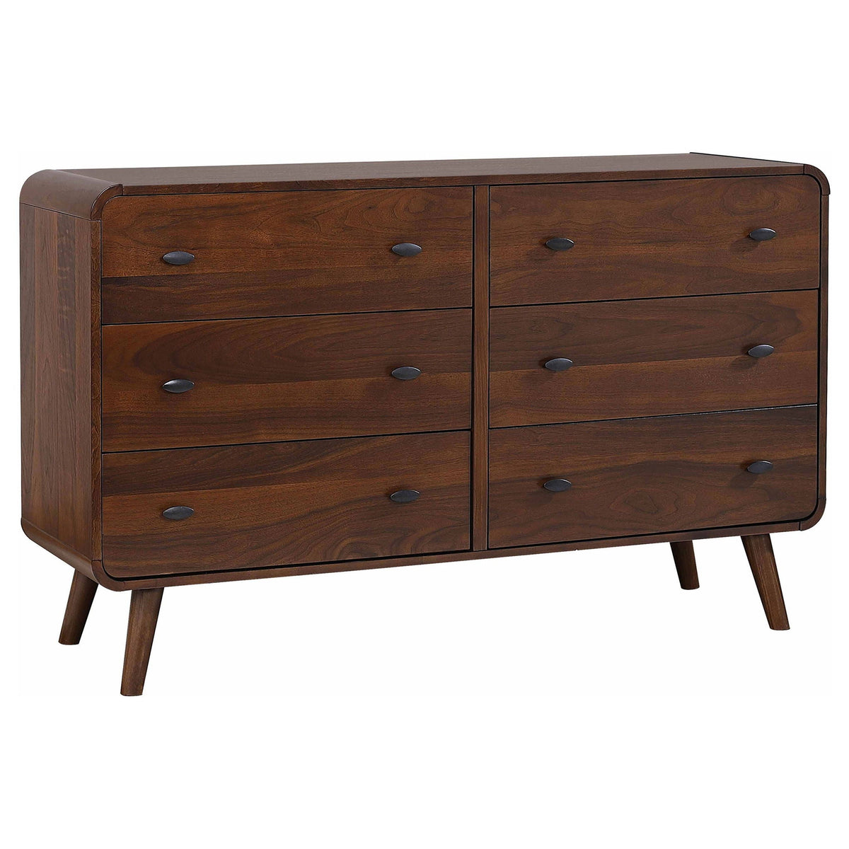 Robyn 5-piece Eastern King Bedroom Set Dark Walnut