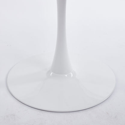 Mid-Century Tulip Dining Table With Round Top