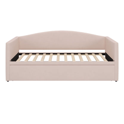 Daybed With Pop Up Trundle, Upholstered Sofa Bed