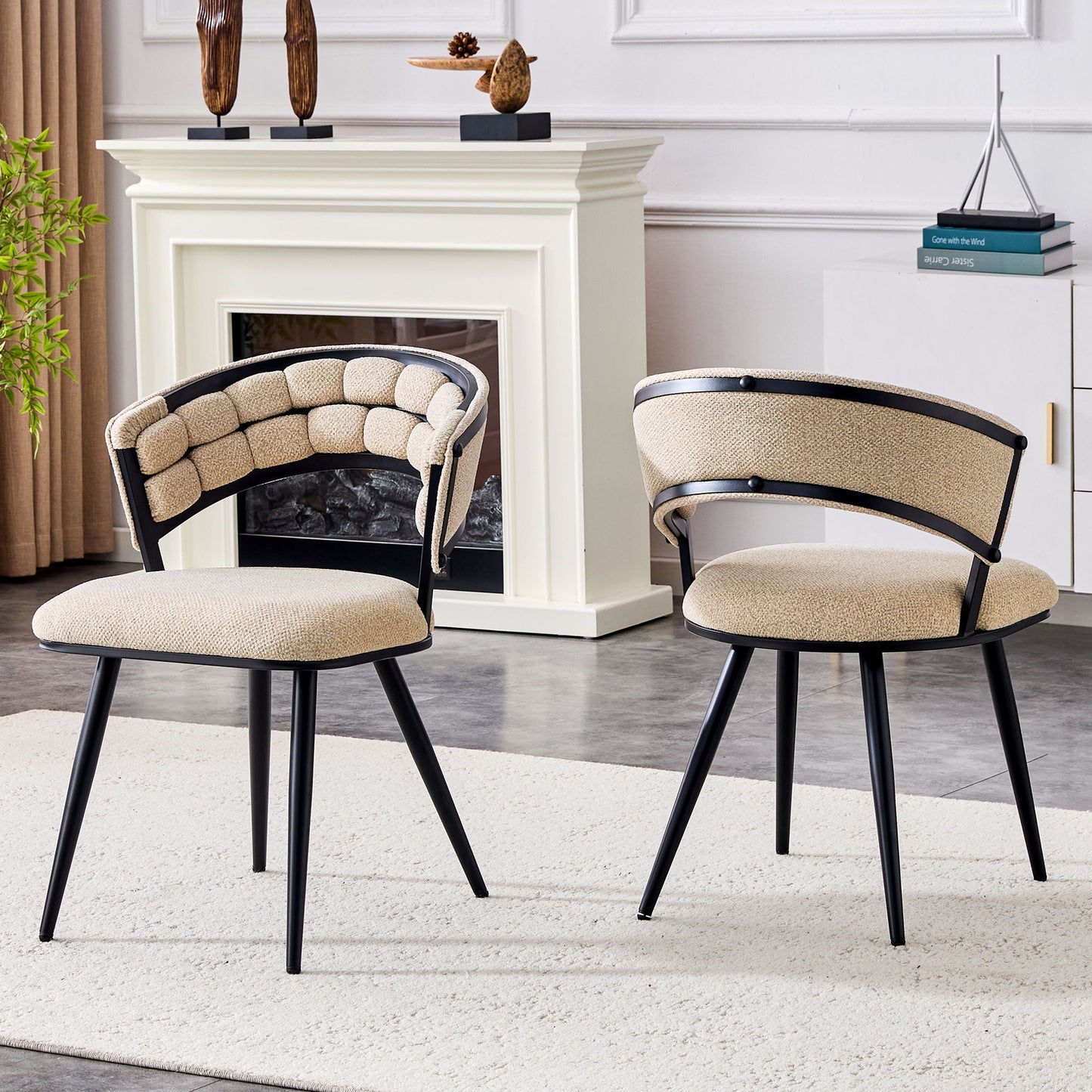 Dining Chairs For Dining Room & Kitchen (Set of 2)