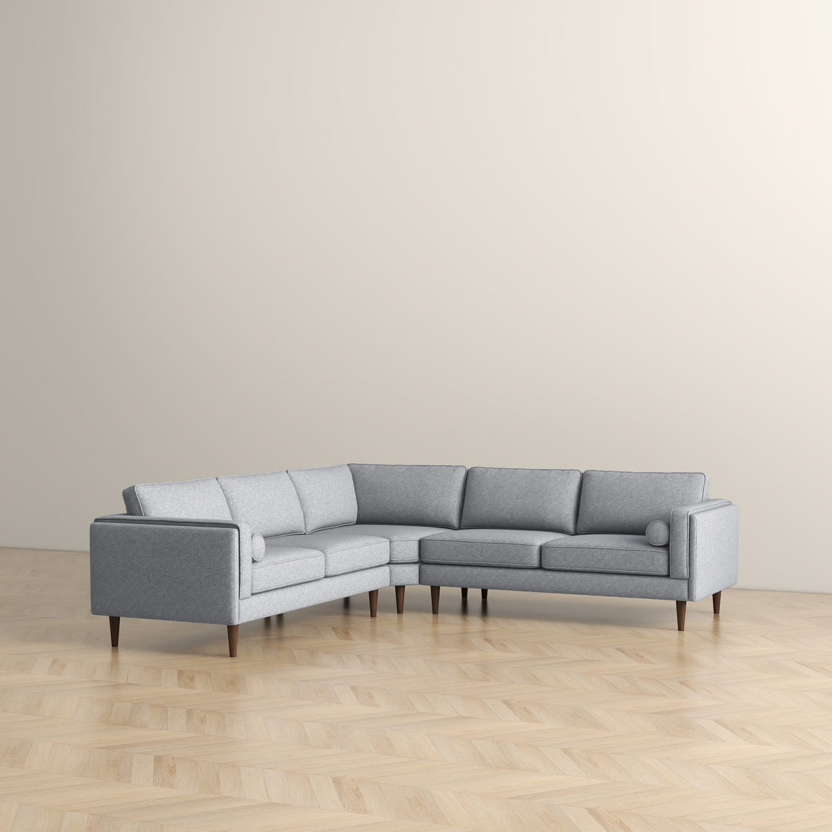 Amber Light Sectional Sofa