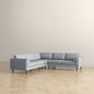 Amber Light Sectional Sofa
