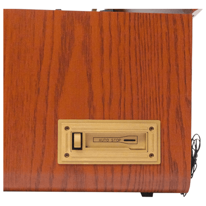 Victor Monument 8-in-1 Wood Music Center Mahogany - Refurbished