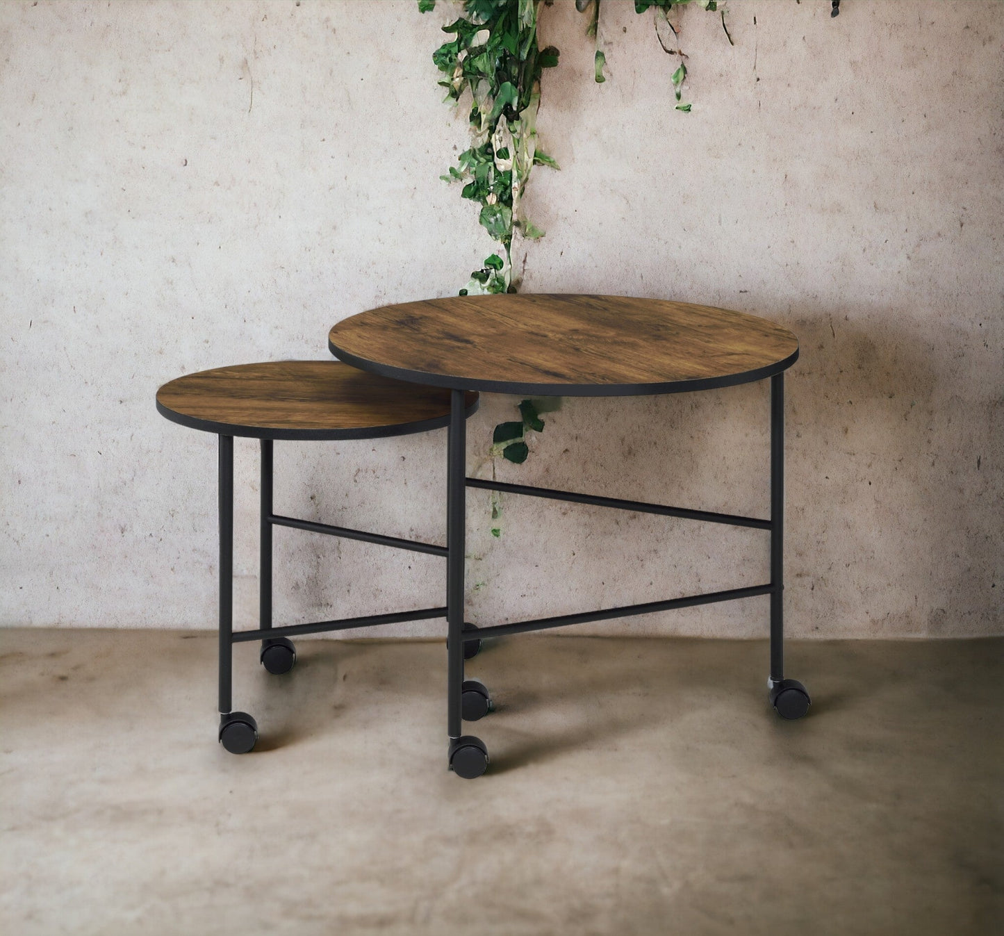 Oblis Vintage Nesting Tables (Set of 2)