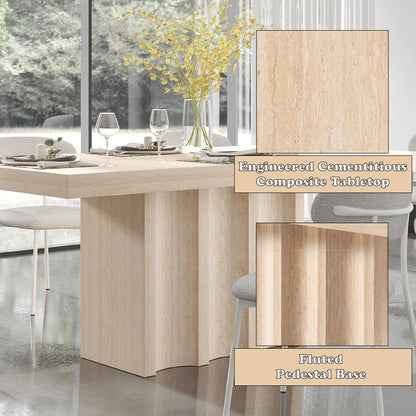 Inca - Dining Table - Beige